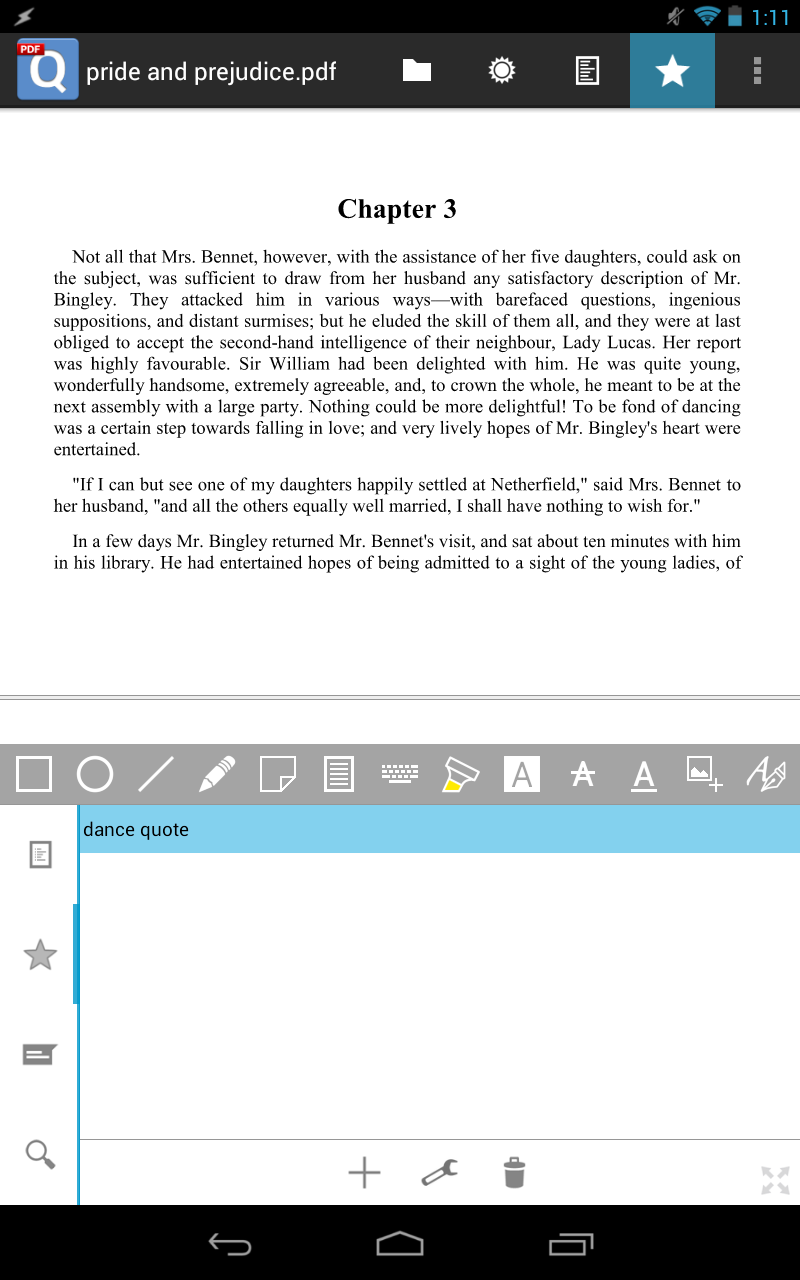 qPDF Notes - Android PDF App to Annotate, Review, Fill ...