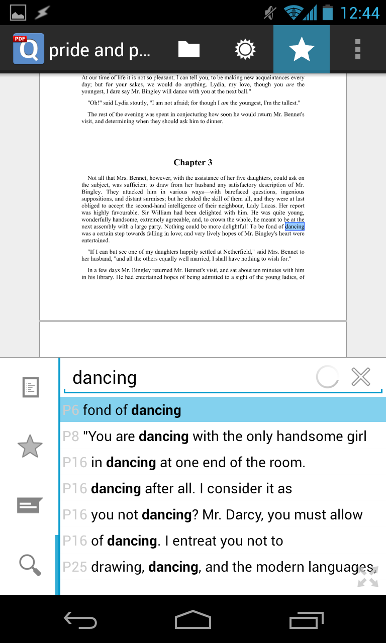 qPDF Viewer – Android PDF Reader with Text Reflow