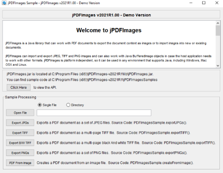 jPDFImages Windows 11 download