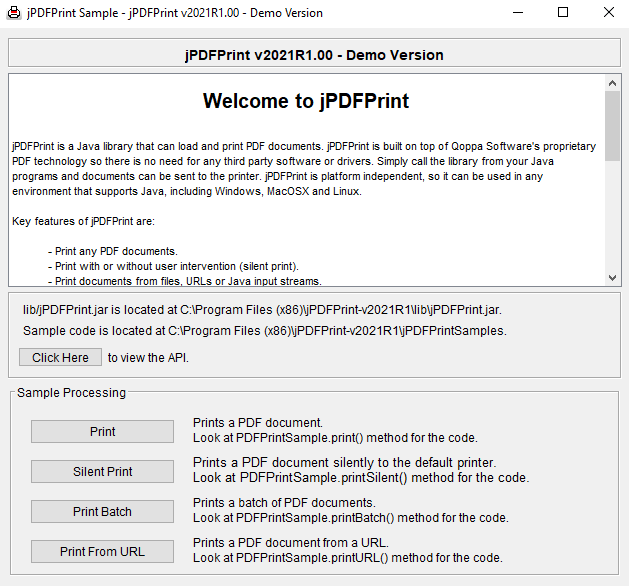 jPDFPrint Windows 11 download