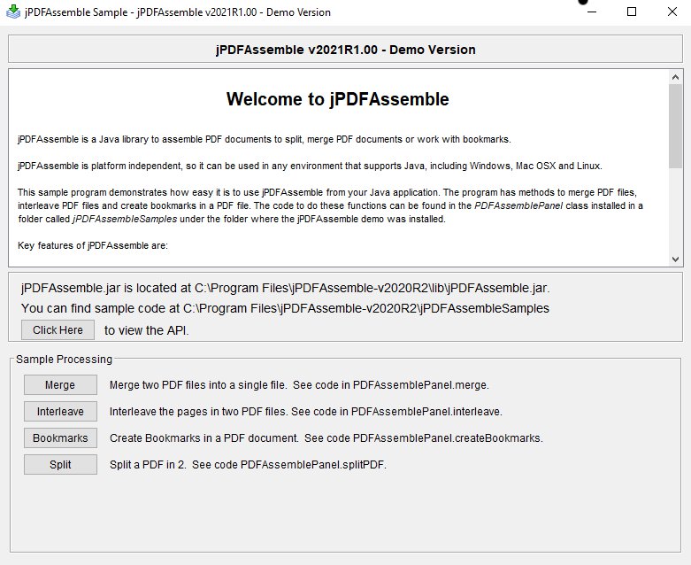 Combine, merge, or split PDF documents