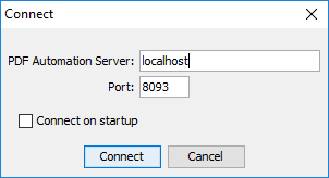Server List, PDF