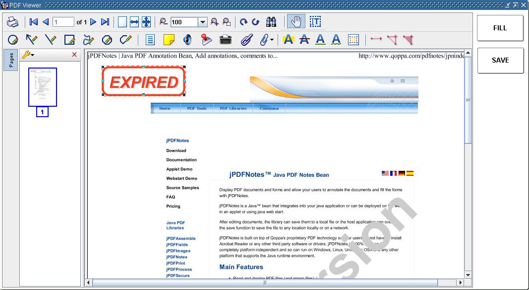 Oracle Forms PDF Editor and Form Filler